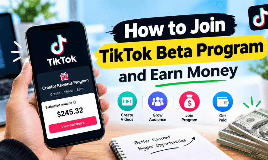 How to Join TikTok Beta Program and Earn Money
